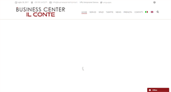 Desktop Screenshot of businesscenterilconte.it